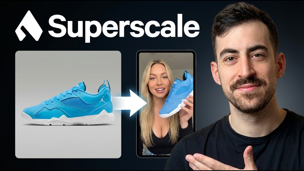 La mejor IA para crear ADS con tu producto | Tutorial Superscale