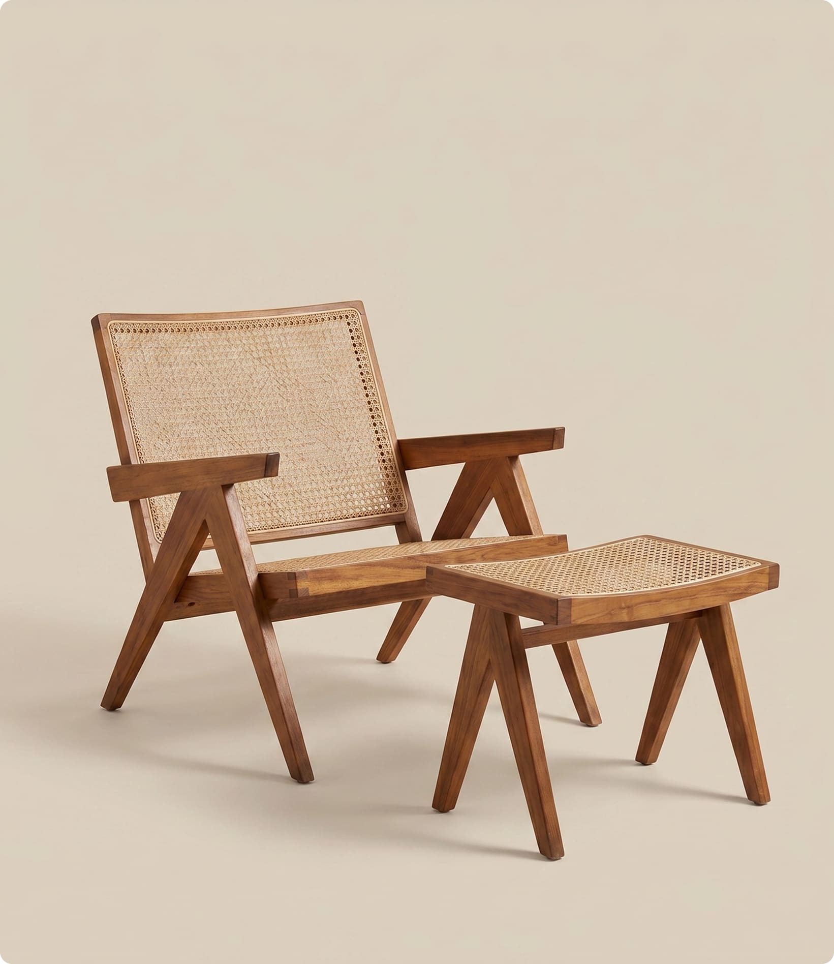 E-commerce product shot of a lounge chair