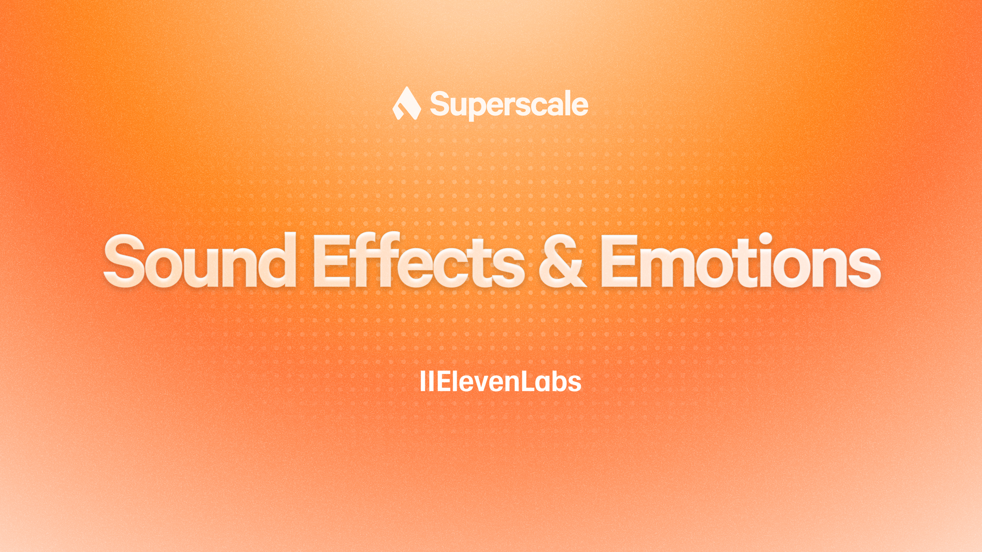 Sound Effects & Emotions