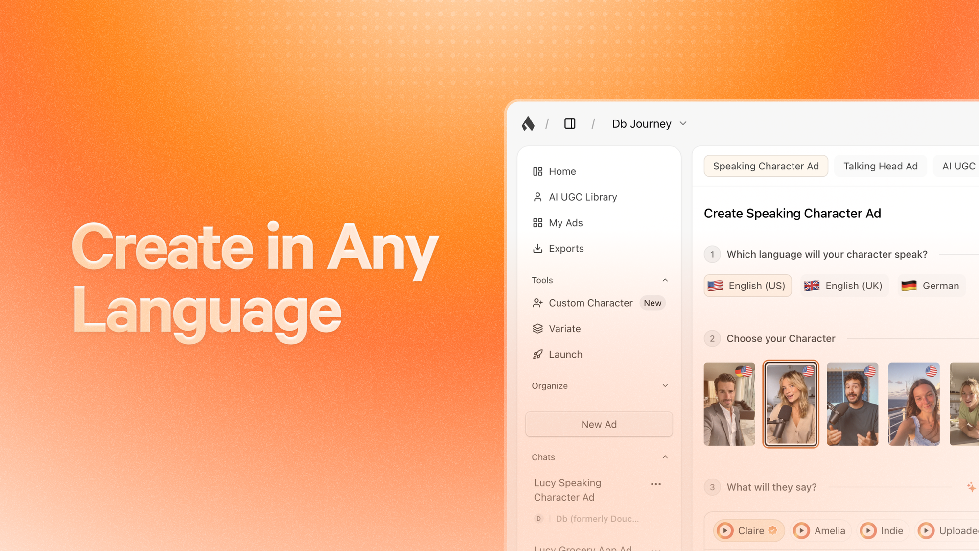 Create in Any Language – Superscale Speaking AI UGC